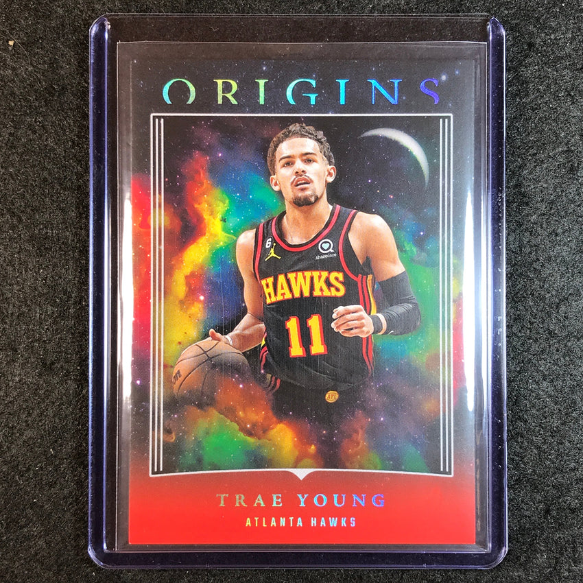 2023-24 Origins TRAE YOUNG Base Red #35