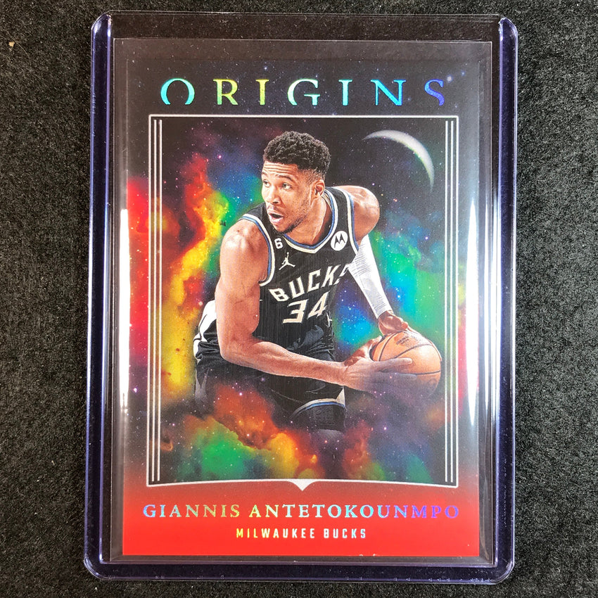 2023-24 Origins GIANNIS ANTETOKOUNMPO Base Red No. 43