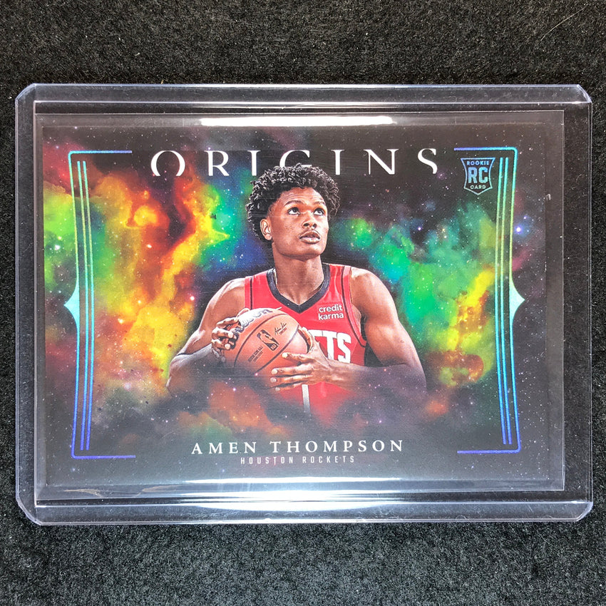 2023-24 Origins AMEN THOMPSON Rookie Base Variation SP #99