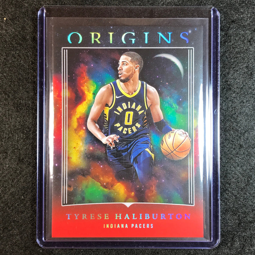 2023-24 Origins TYRESE HALIBURTON Base Red No. 46