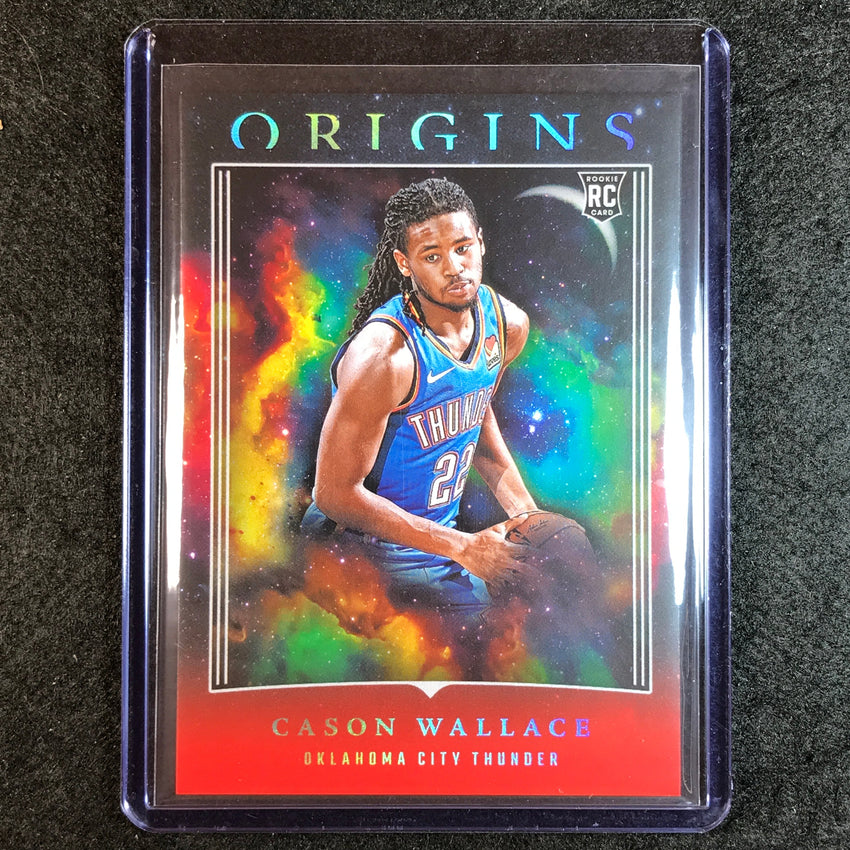 2023-24 Origins CASON WALLACE Rookie Base Red No. 88
