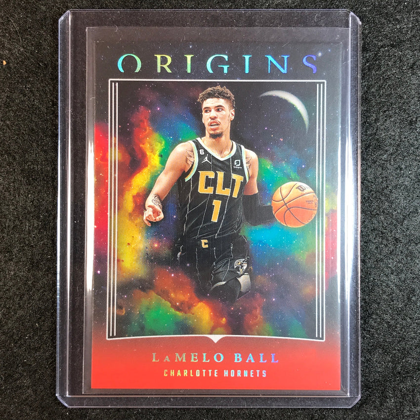 2023-24 Origins LAMELO BALL Base Red No. 96