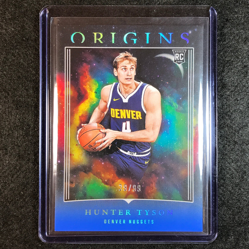 2023-24 Origins HUNTER TYSON Rookie Base Blue 39/99 #4