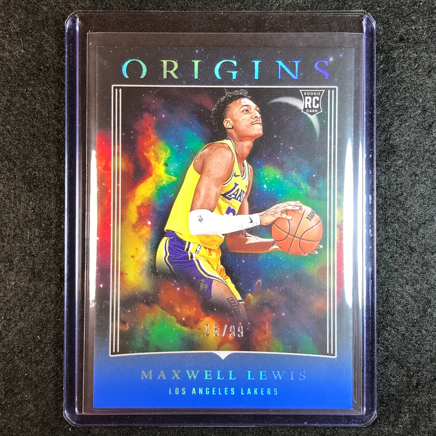 2023-24 Origins MAXWELL LEWIS Rookie Base Blue 15/99 #20