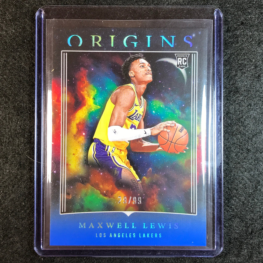 2023-24 Origins MAXWELL LEWIS Rookie Base Blue 29/99 #20