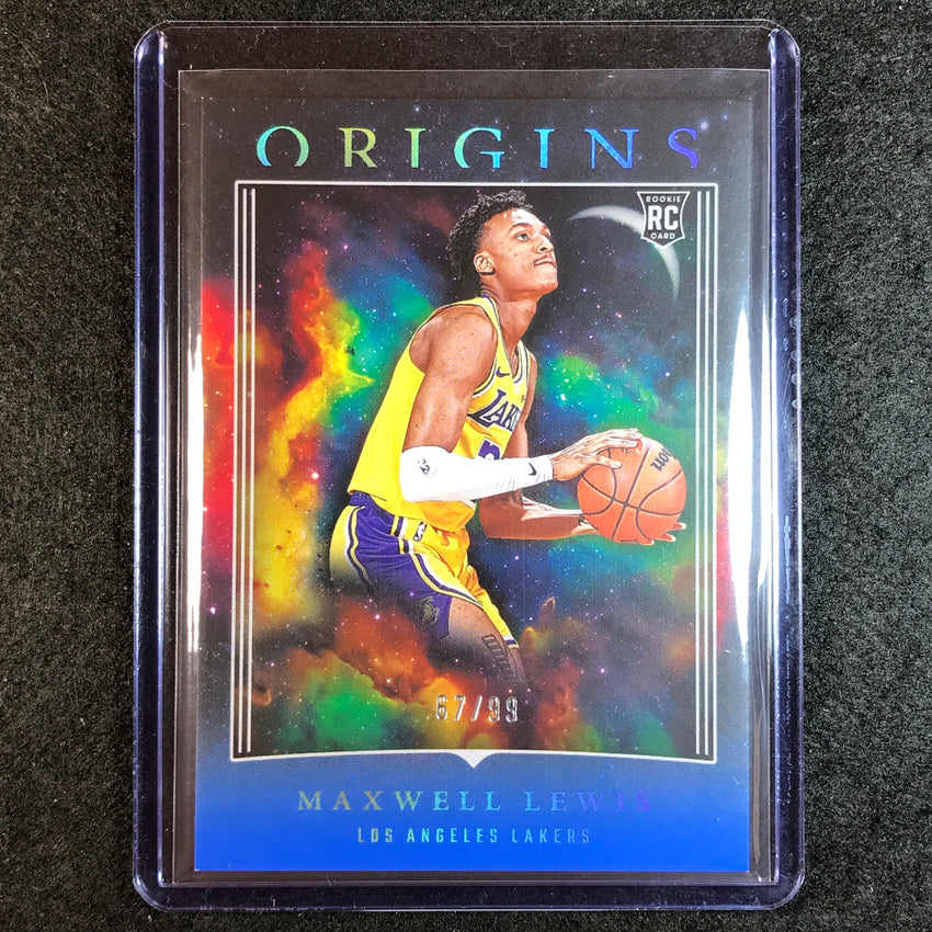 2023-24 Origins MAXWELL LEWIS Rookie Base Blue 67/99 #20