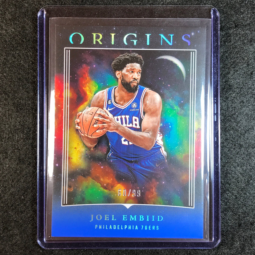 2023-24 Origins JOEL EMBIID Base Blue 60/99 No. 37