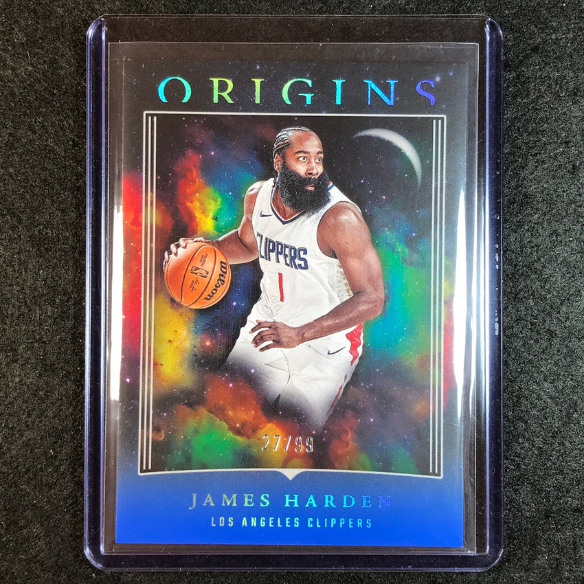 2023-24 Origins JAMES HARDEN Base Blue 27/99 #44