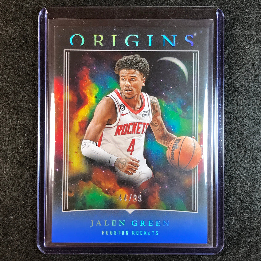 2023-24 Origins JALEN GREEN Base Blue 44/99 #55