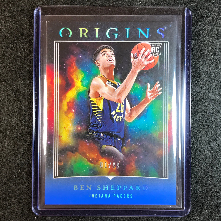 2023-24 Origins BEN SHEPPARD Rookie Base Blue 1/99 #77