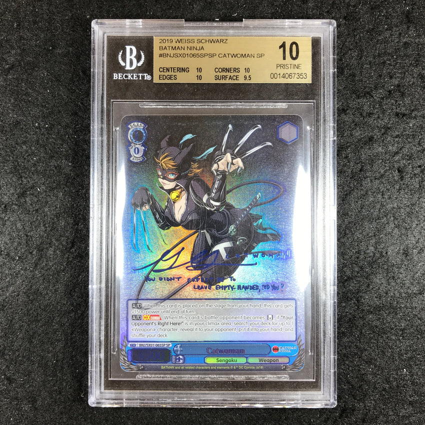 BGS 10 Catwoman - BNJ/SX01-06SSP-SP - Weiss Schwarz Batman Ninja Blue Signature 353