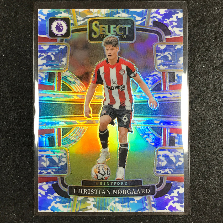 2023-24 Select EPL CHRISTIAN NORGAARD Terrace Winter Camo 63/110 #17