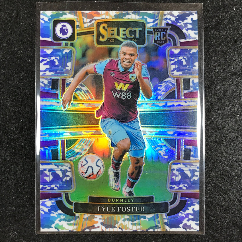 2023-24 Select EPL LYLE FOSTER Terrace Rookie Winter Camo 91/110 #26