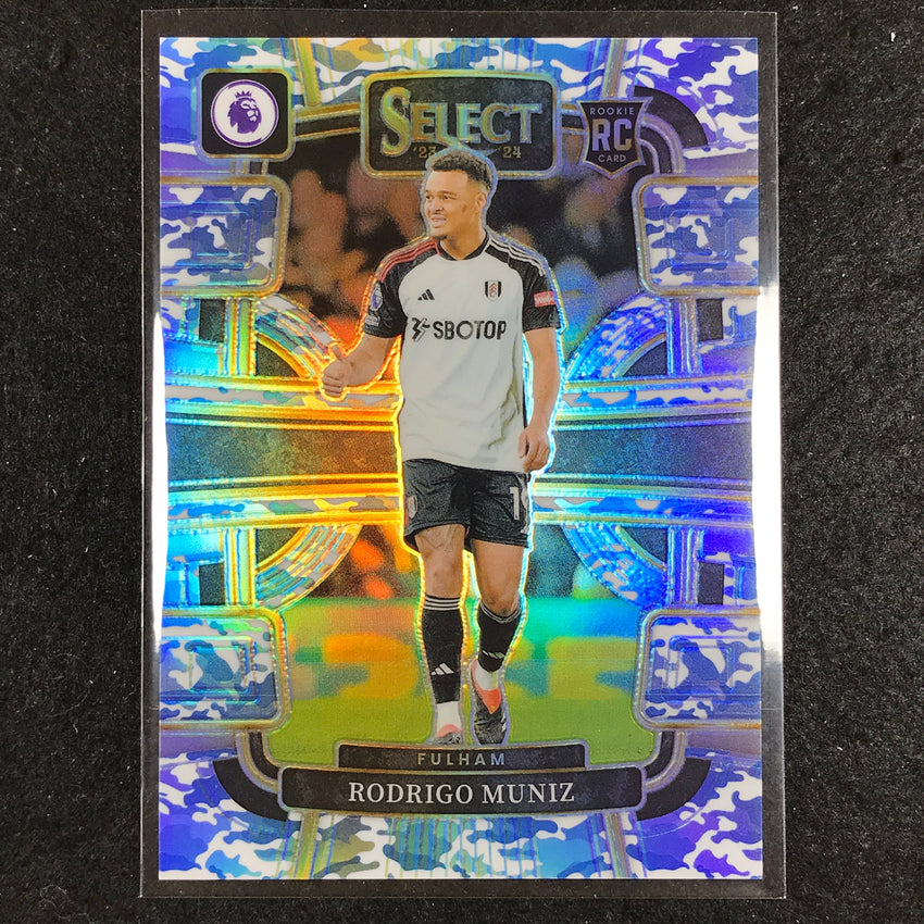 2023-24 Select EPL RODRIGO MUNIZ Terrace Rookie Winter Camo 82/110 #46