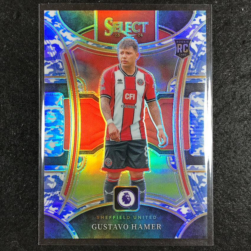 2023-24 Select EPL GUSTAVO HAMER Mezzanine Rookie Winter Camo 32/110 #182