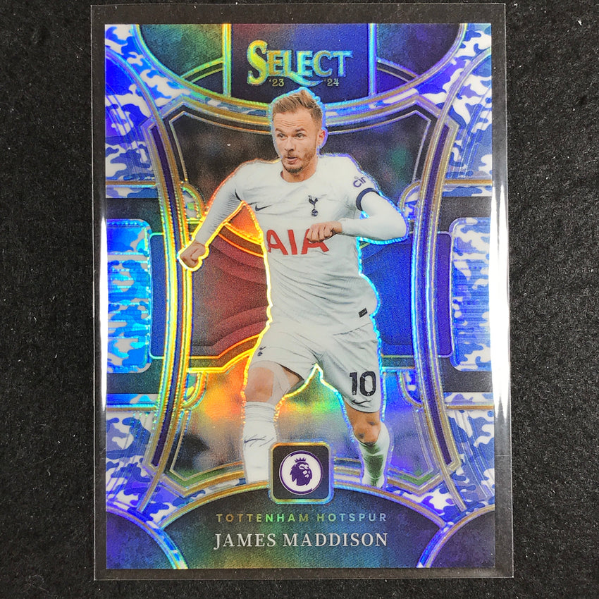 2023-24 Select EPL JAMES MADDISON Mezzanine Winter Camo 13/110 #186