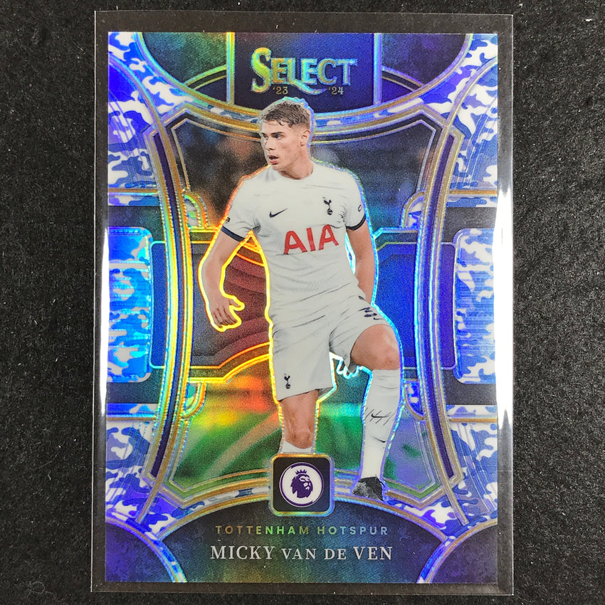 2023-24 Select EPL MICKY VAN DE VEN Mezzanine Winter Camo 38/110 #187