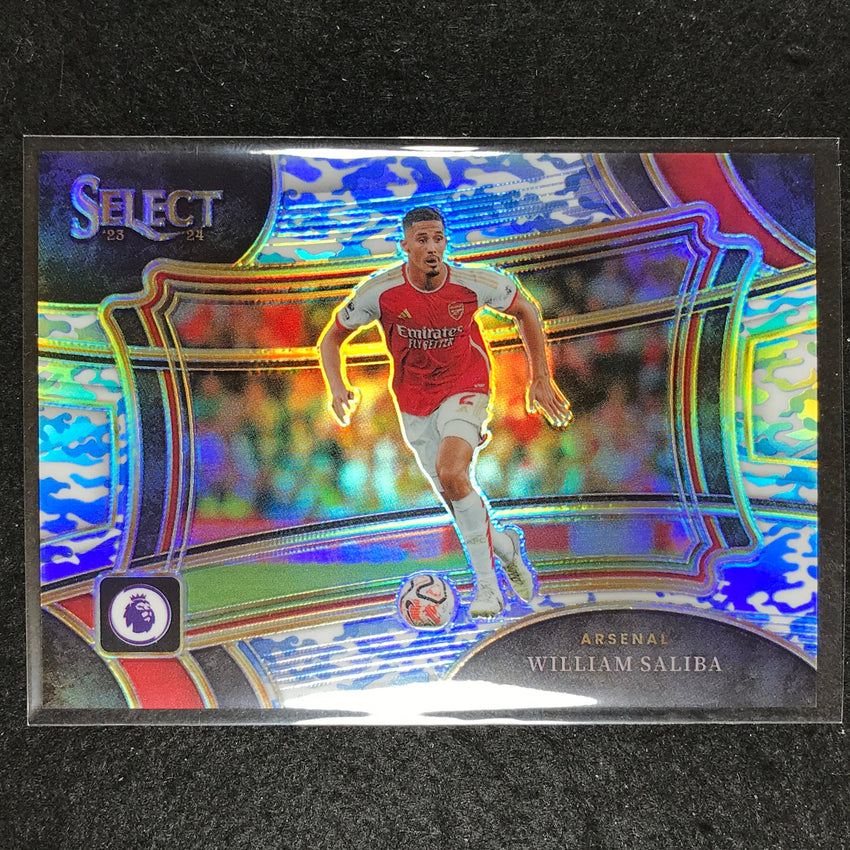 2023-24 Select EPL WILLIAM SALIBA Field Level Winter Camo 45/110 #225