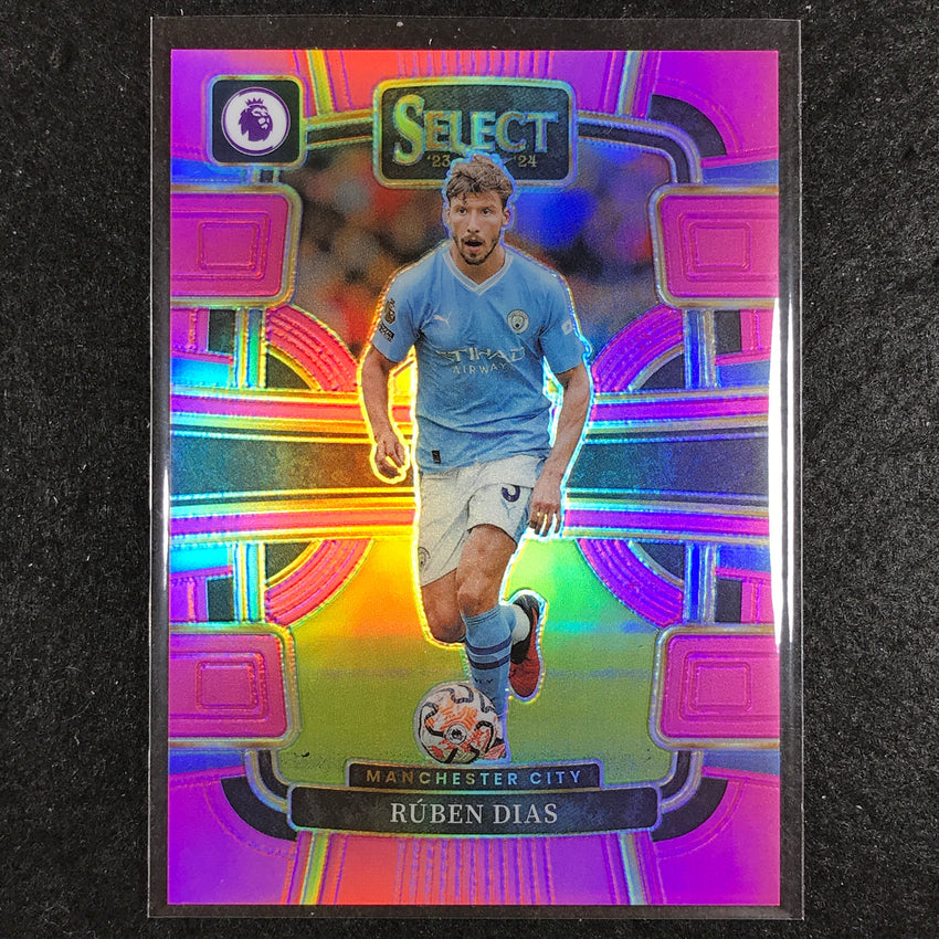 2023-24 Select EPL RUBEN DIAS Terrace Pink 45/99 #65