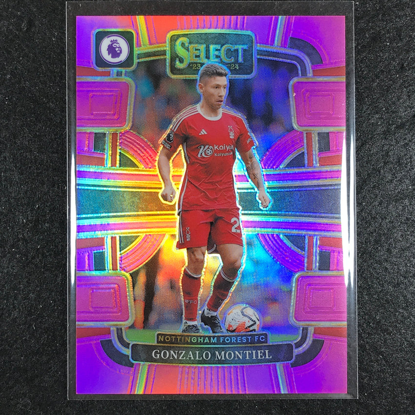 2023-24 Select EPL GONZALO MONTIEL Terrace Pink 76/99 #80