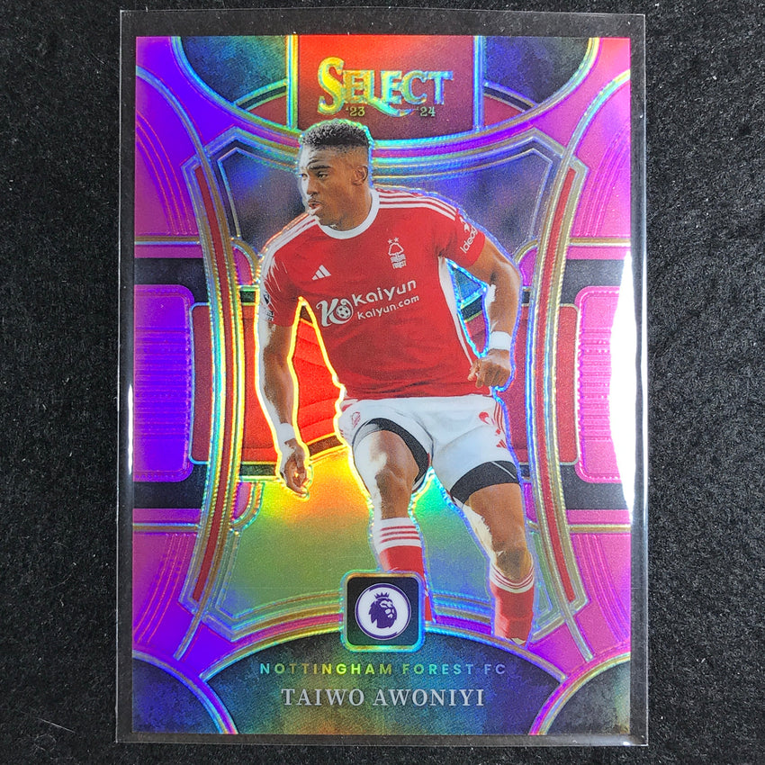 2023-24 Select EPL TAIWO AWONIYI Mezzanine Pink 32/99 #178