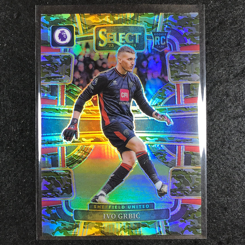 2023-24 Select EPL IVO GRBIC Terrace Rookie Camo 30/175 #84