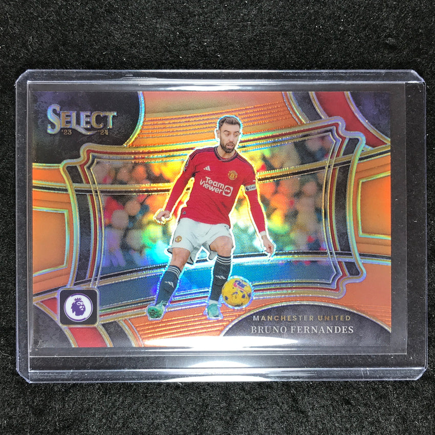2023-24 Select EPL BRUNO FERNANDES Field Level Orange 22/75 #215