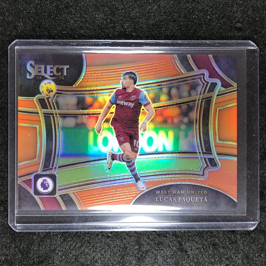 2023-24 Select EPL LUCAS PAQUETA Field Level Orange 10/75 #219