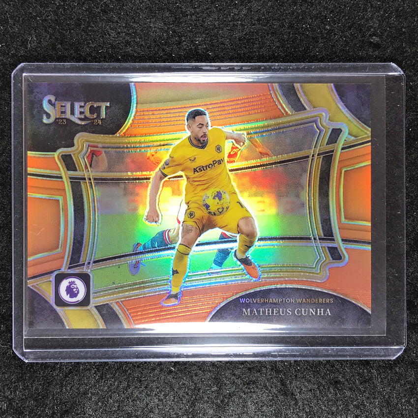 2023-24 Select EPL MATHEUS CUNHA Field Level Orange 69/75 #220