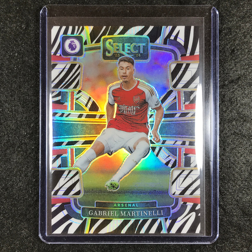 2023-24 Select EPL GABRIEL MARTINELLI Terrace Zebra 10/25 #7