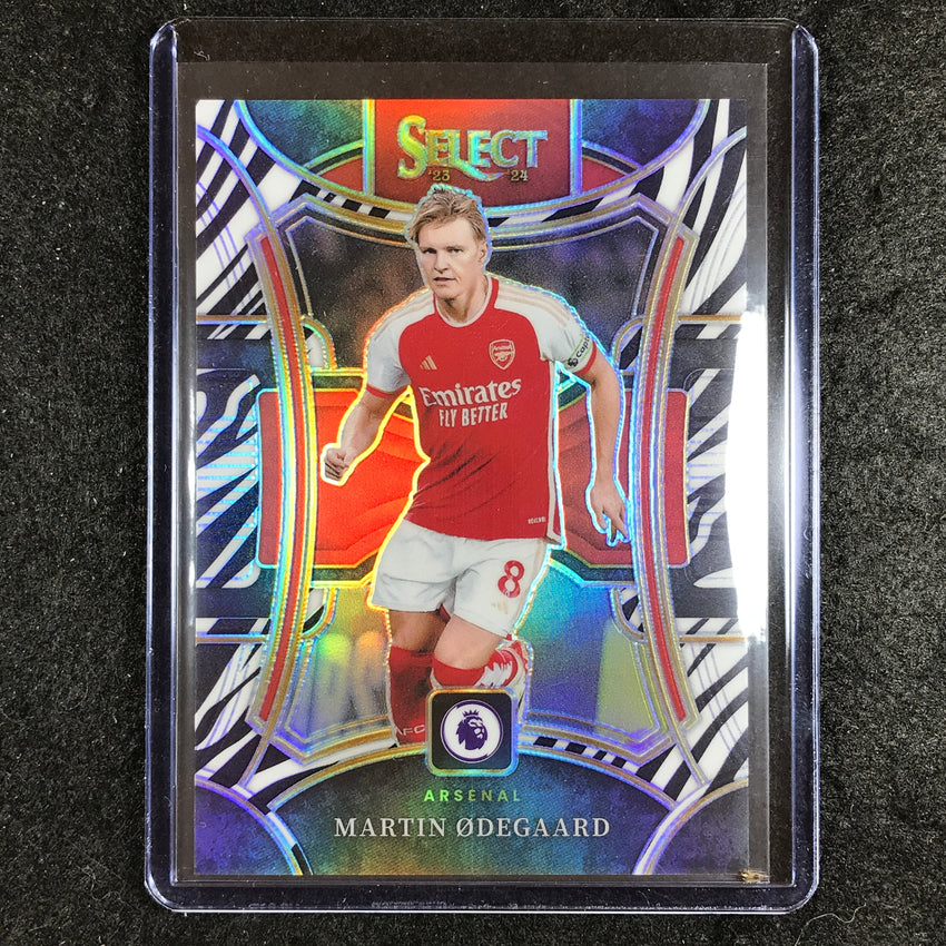 2023-24 Select EPL MARTIN ODEGAARD Mezzanine Zebra 7/25 #107