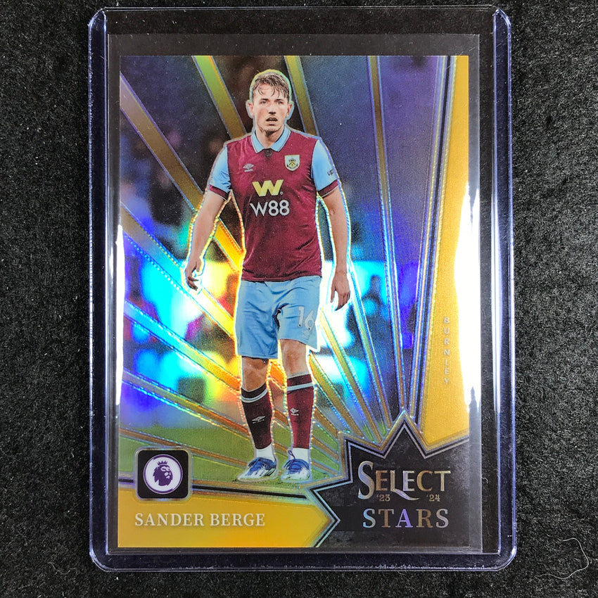 2023-24 Select EPL SANDER BERGE Select Stars Gold 9/10 #6