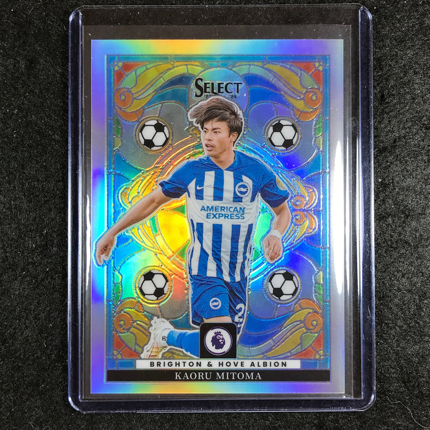 2023-24 Select EPL KAORU MITOMA Stained Glass SSP #27