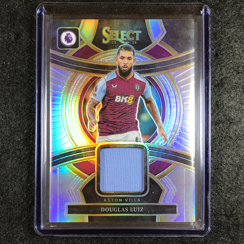 2023-24 Select EPL DOUGLAS LUIZ Select Swatches Jersey Relic #DL