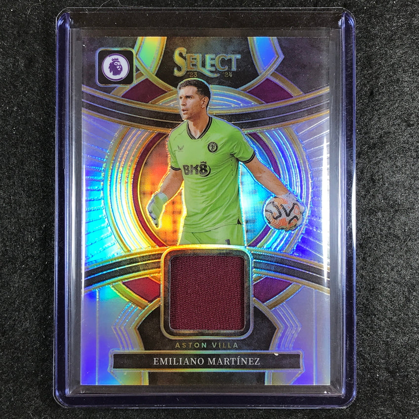 2023-24 Select EPL EMILIANO MARTINEZ Select Swatches Jersey Relic #EM