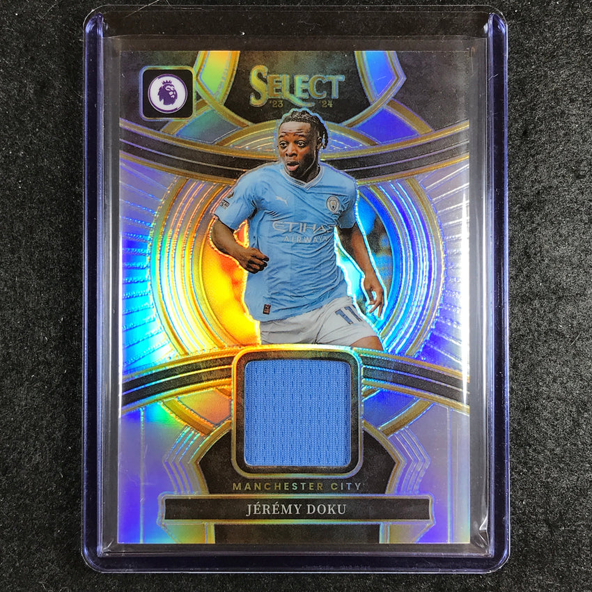 2023-24 Select EPL JEREMY DOKU Select Swatches Jersey Relic #JD
