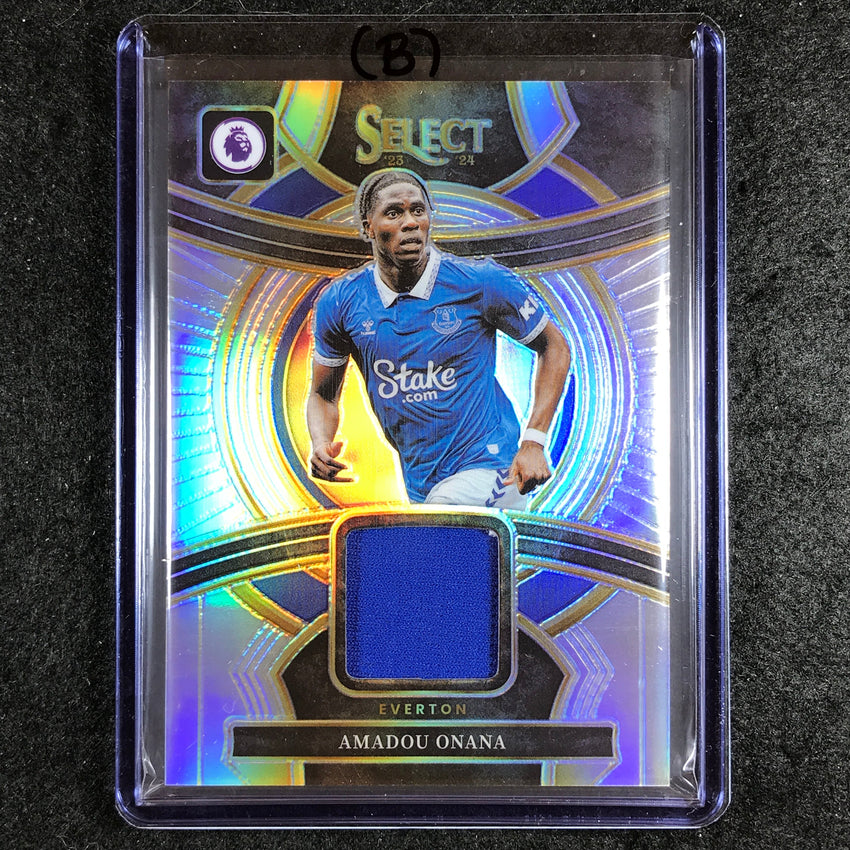 2023-24 Select EPL AMADOU ONANA Select Swatches Jersey Relic #AO (B)