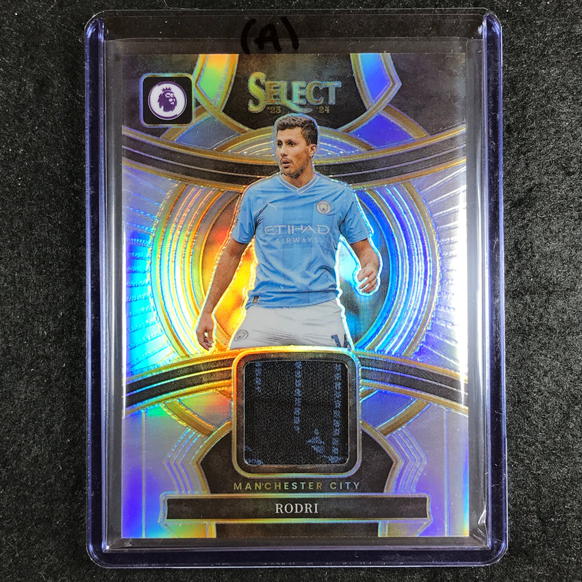 2023-24 Select EPL RODRI Select Swatches Jersey Relic #R (A)