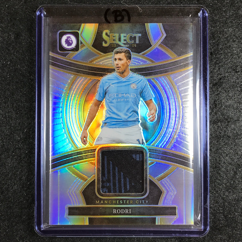 2023-24 Select EPL RODRI Select Swatches Jersey Relic #R (B)