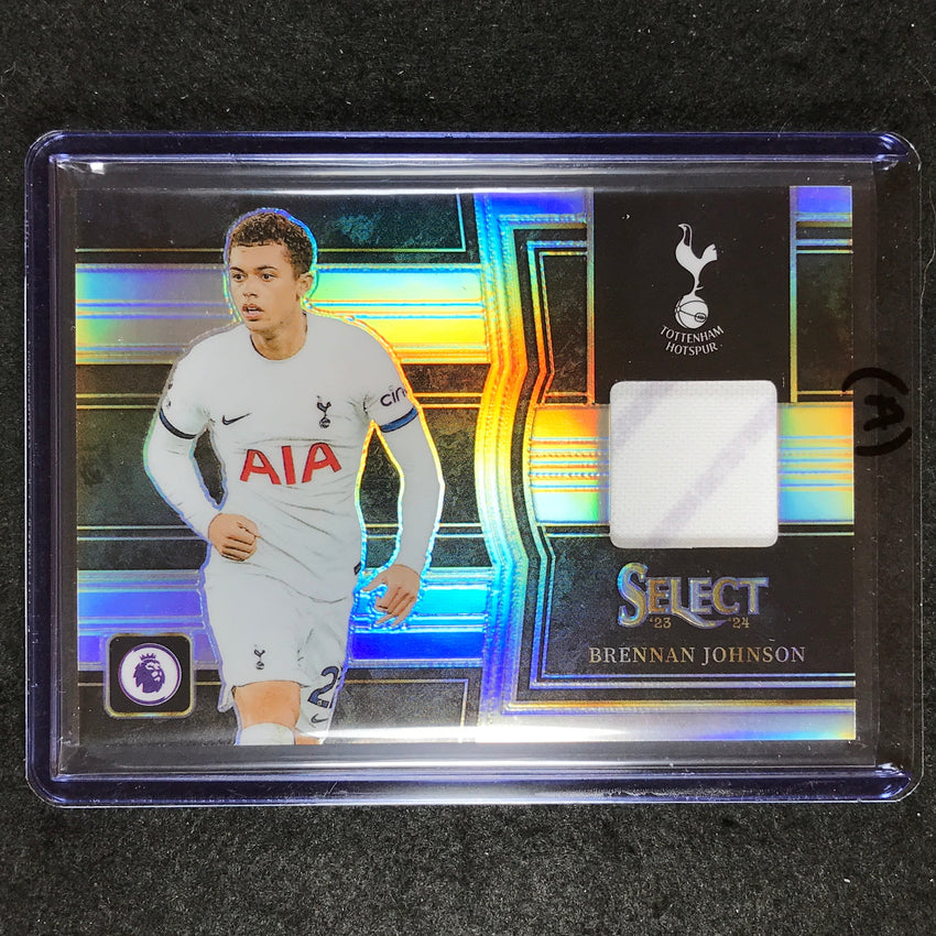 2023-24 Select EPL BRENNAN JOHNSON Select Memorabilia Jersey Relic #BJ (A)