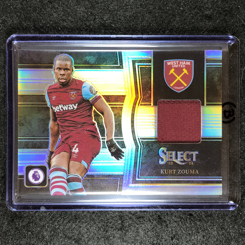 2023-24 Select EPL KURT ZOUMA Select Memorabilia Jersey Relic #KZ (B)