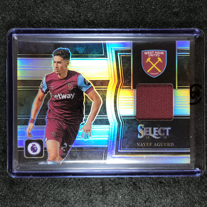 2023-24 Select EPL NAYEF AGUERD Select Memorabilia Jersey Relic #NA (B)