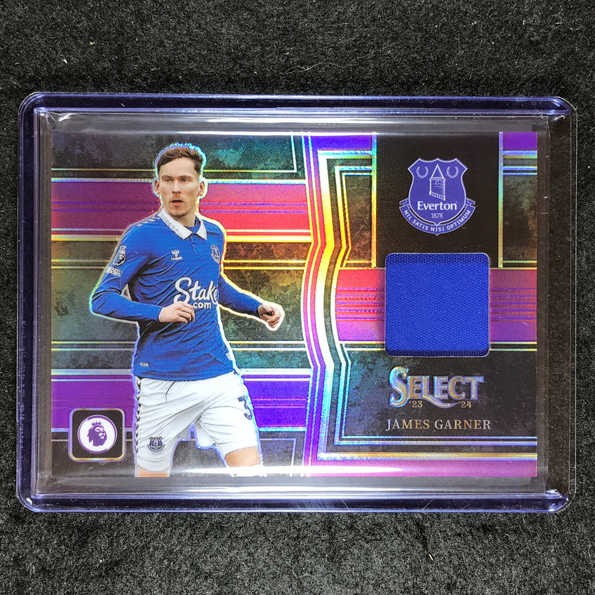 2023-24 Select EPL JAMES GARNER Select Memorabilia Jersey Relic Purple 4/49