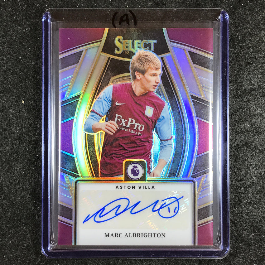 2023-24 Select EPL MARC ALBRIGHTON Select Signatures Auto #MA (A)