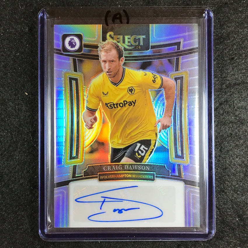 2023-24 Select EPL CRAIG DAWSON Signatures Auto #CD (A)