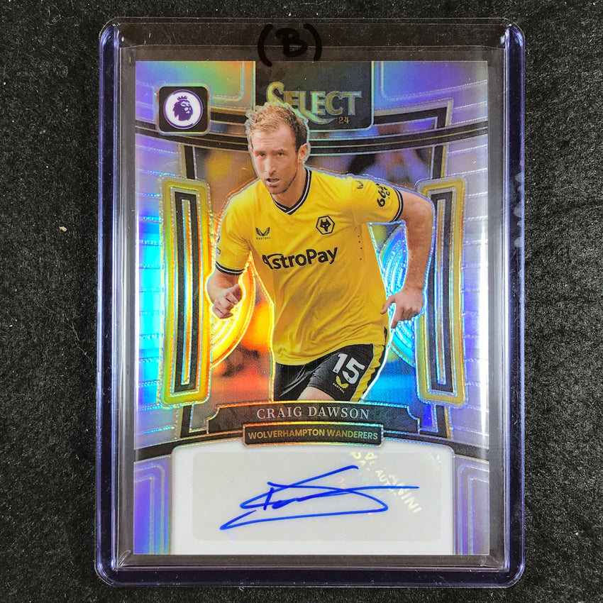 2023-24 Select EPL CRAIG DAWSON Signatures Auto #CD (B)