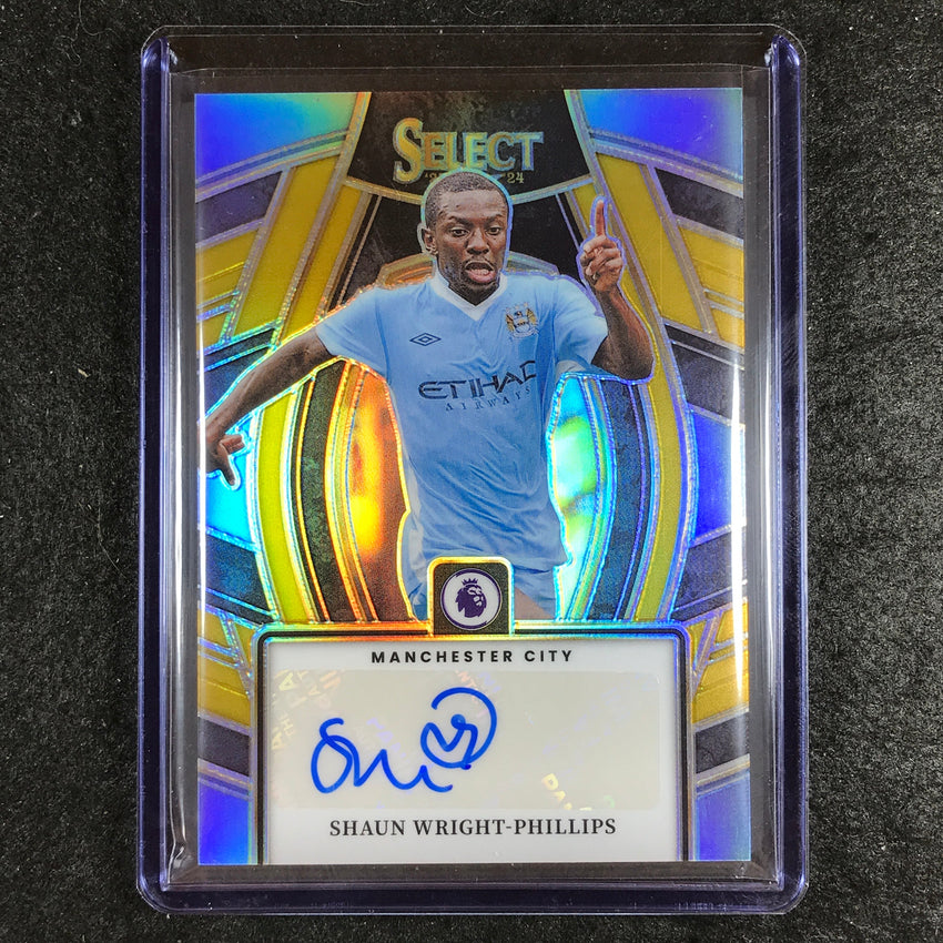 2023-24 Select EPL SHAUN WRIGHT-PHILLIPS Select Signatures Auto Gold 5/10