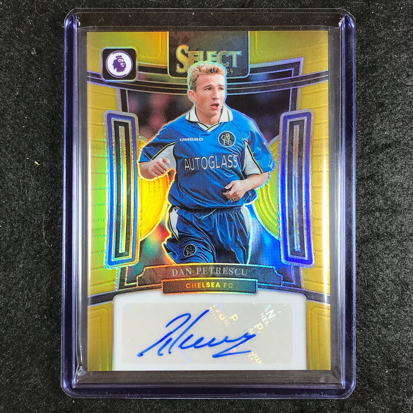 2023-24 Select EPL DAN PETRESCU Signatures Auto Gold 6/10