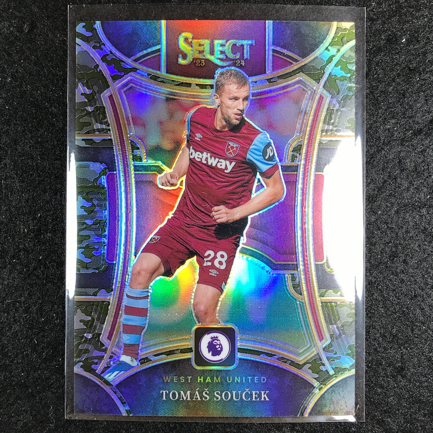2023-24 Select EPL TOMAS SOUCEK Mezzanine Camo 170/175 #192