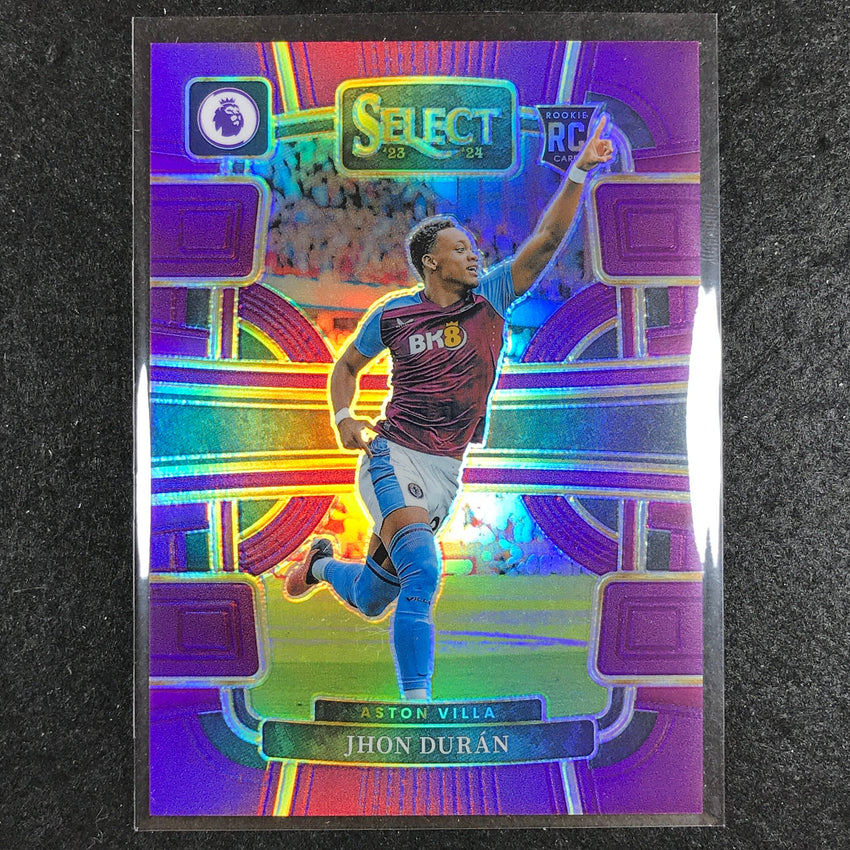 2023-24 Select EPL JHON DURAN Terrace Rookie Purple 47/149 #12